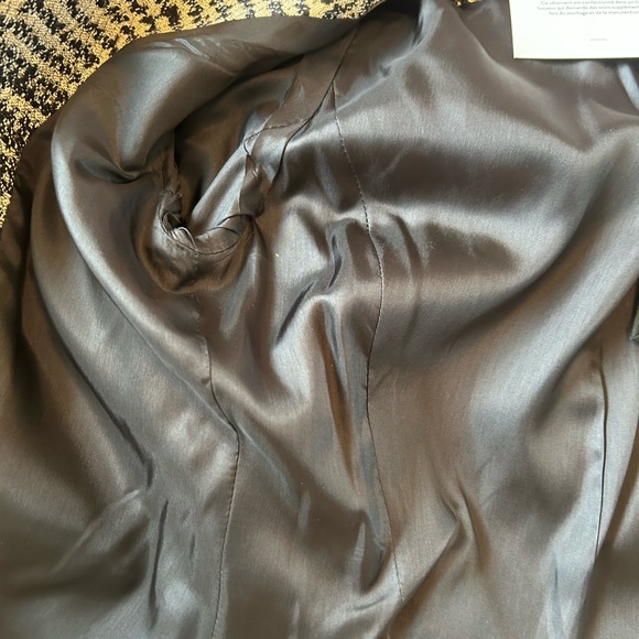 SOLD Smythe Hutton Blazer 2 duchess gold black lurex - Picture 13 of 16